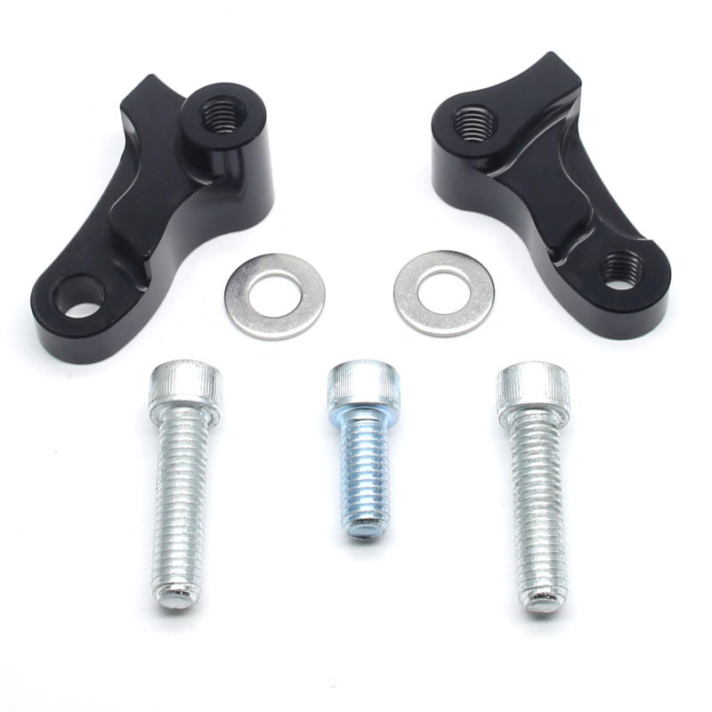 MZS Motorcycle Lowering Kit, 1.75" 1-3/4" Rear Adjustable Drop Link Touring Accessories Compatible with 2006-2017 Dyna Models Super Wide Glide Street Fat Bob Low Rider - Image 3