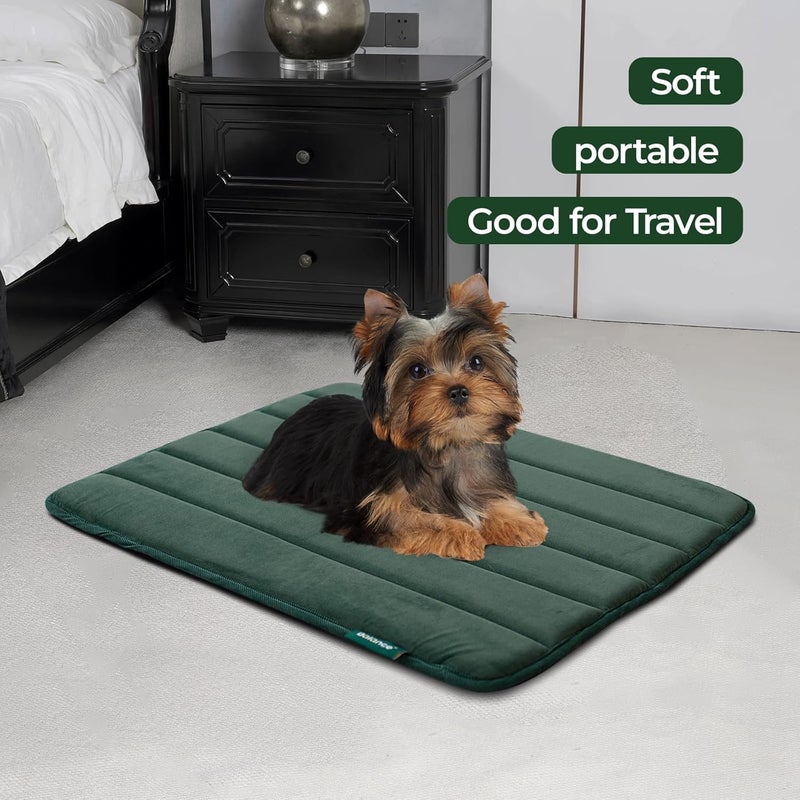 Balance Dog Crate Pad, Dog Foam Crate Mat Kennel Pad, Washable Water-Resistant Pet Bed Flat Dog Cage Mat for Small Dogs - Image 2
