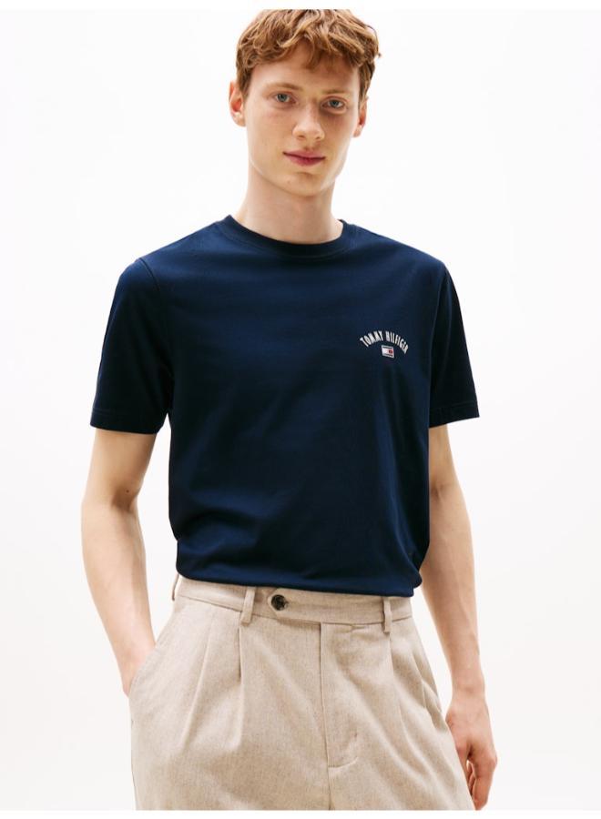 TOMMY HILFIGER Graphic Crew Neck T-Shirt - Image 1