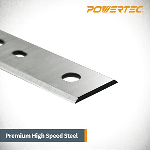 POWERTEC 12-1/2 Inch Planer Blades for DeWalt DW734 Planer, Replacement for DW7342 Planer Knives, Set of 3 (12801) - Image 3