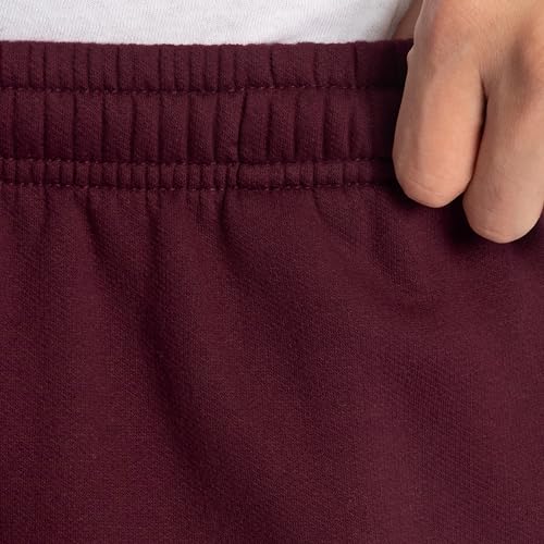 Fruit of the Loom Men's Eversoft Fleece Sweatpants & Joggers, Sweatpants-Maroon, Medium - Image 3