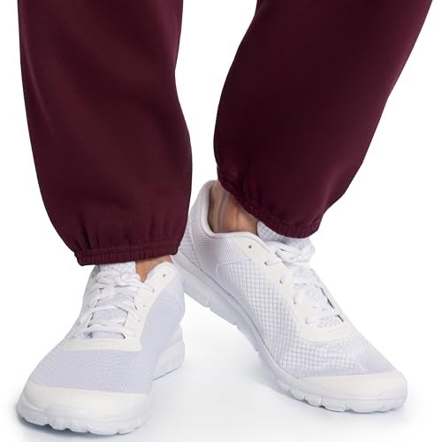 Fruit of the Loom Men's Eversoft Fleece Sweatpants & Joggers, Sweatpants-Maroon, Medium - Image 5