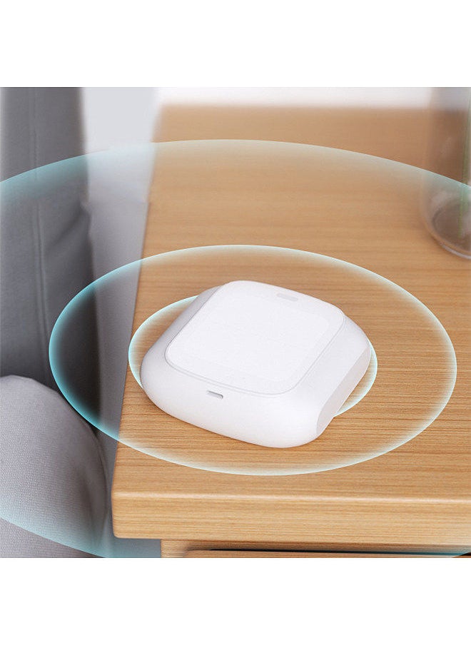 Wifi Dual Smart Scene Switch Push Button for DIY Home Automation Scene Linkage APP Remote Control Intelligent Light Switch Household Appliances Smart Control