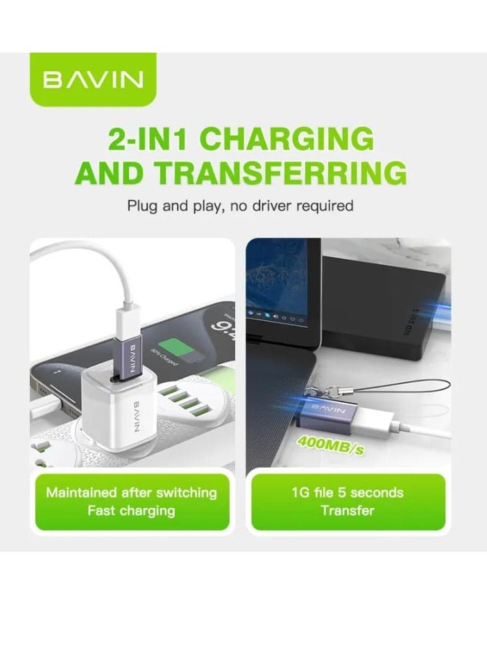 Bavin OTG Adaptor USB 3.0 Fast Data Transfer for Type-C Phones and Laptop Tablet Gamepad Printer Keyboard - Image 4