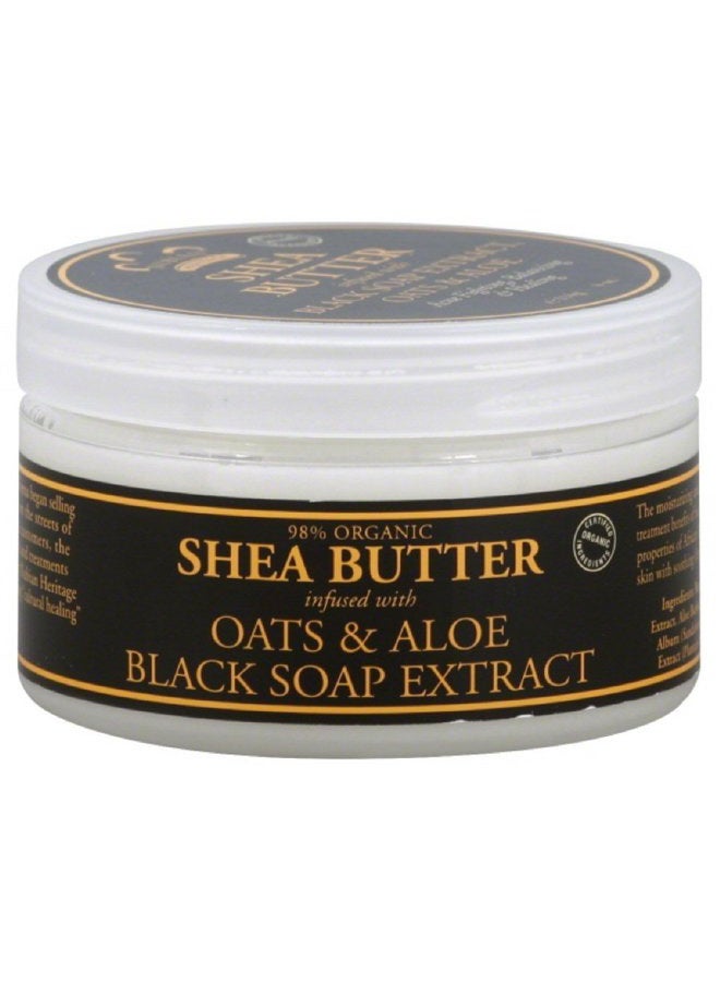Nubian Heritage Shea Butter, African Black, 4 oz ( Multi-Pack)