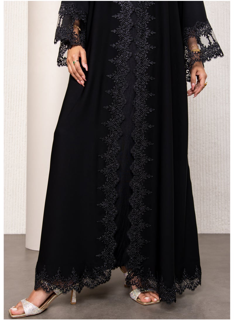 Luxury Abaya with handmade work - pzsku/Z559D946EC9A60C0BF2FAZ/45/_/1720374983/ec9f0ba9-b302-40af-a551-ca6081fe567a