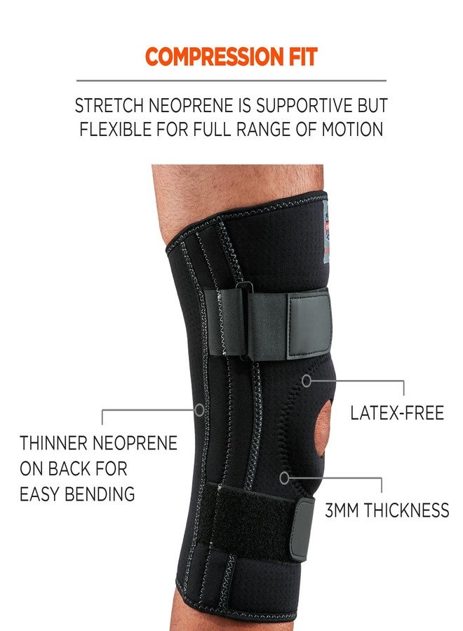 Ergodyne ProFlex 620 Knee Sleeve, Black, X-Large - Image 3