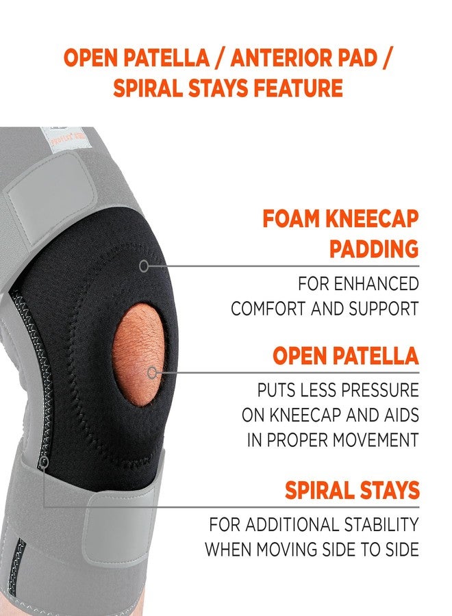 Ergodyne ProFlex 620 Knee Sleeve, Black, X-Large - Image 4