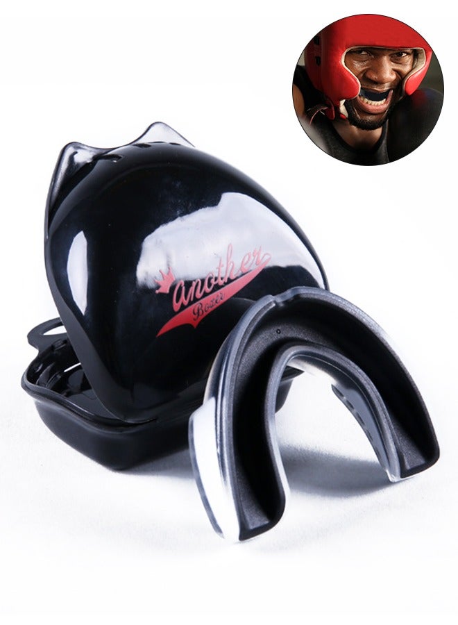 UETEEY EVA Mouthguards with Case, Sport Mouth Guards Mouthguard Gum Guard, Mouthguard Slim Fit for Boxing, Basketball, Hockey, Soccer - Image 1