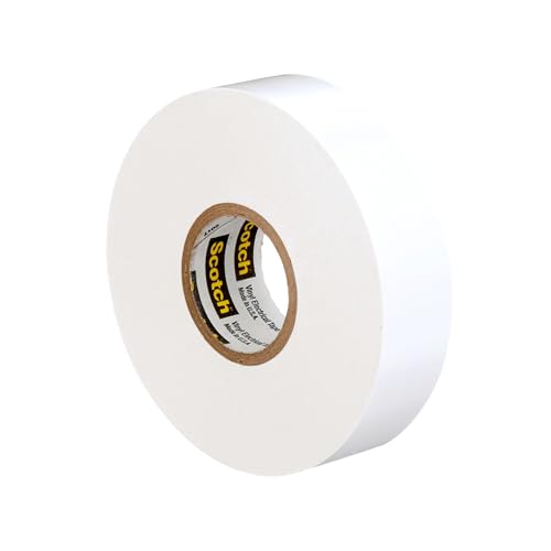 3M ELEC TAPE 3/4 inchX66' WHT (A) - Image 3