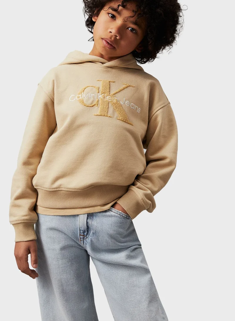 Calvin Klein Jeans Youth Logo Hoodie