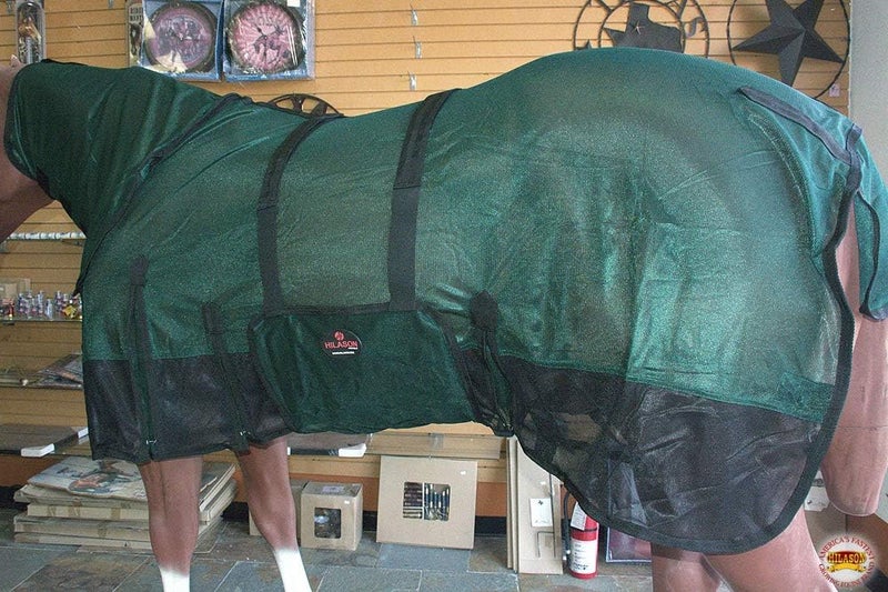 HILASON Horse Fly Sheet - Summer Spring UV Protection Mesh Bug Mosquito FlySheet for Horses | Fly-Sheet - Image 3