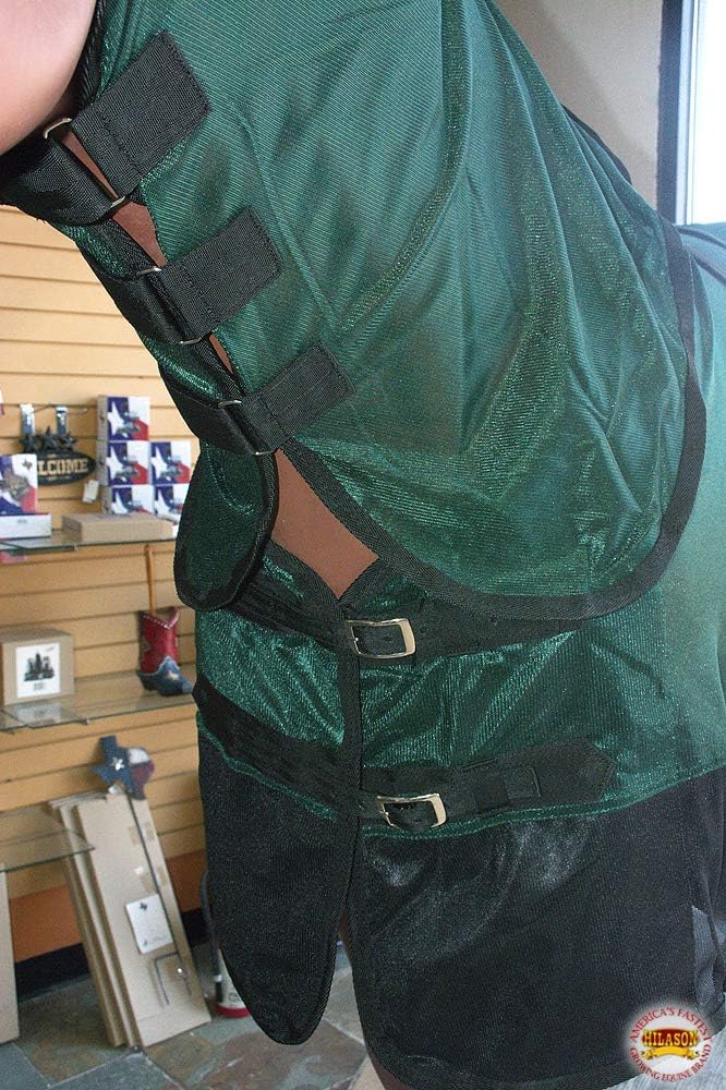 HILASON Horse Fly Sheet - Summer Spring UV Protection Mesh Bug Mosquito FlySheet for Horses | Fly-Sheet - Image 4