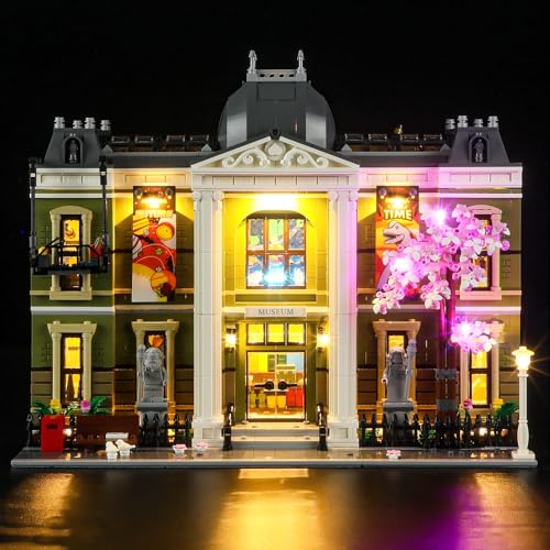 GEAMENT LED Light Kit Compatible with Lego Natural History Museum Lighting Set for Icons 10326 Model Set Not Included - Image 1