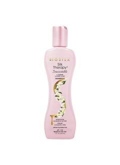 بيوسيلك شامبو BioSilk Irresistible Collection Silk Therapy، ينظف ويزيل التراكمات، برائحة الياسمين والعسل، خالي من الكبريتات والبارابين والقسوة، 7 أونصة  - Image 1