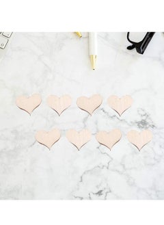 Y&D Handmade Accessories, Love Heart Shape (Wooden), Wedding Site Layout, Decorations, Beautiful Scene, Cutouts Shapes Pieces For Diy Crafts Table Confetti Scatter  - Image 2