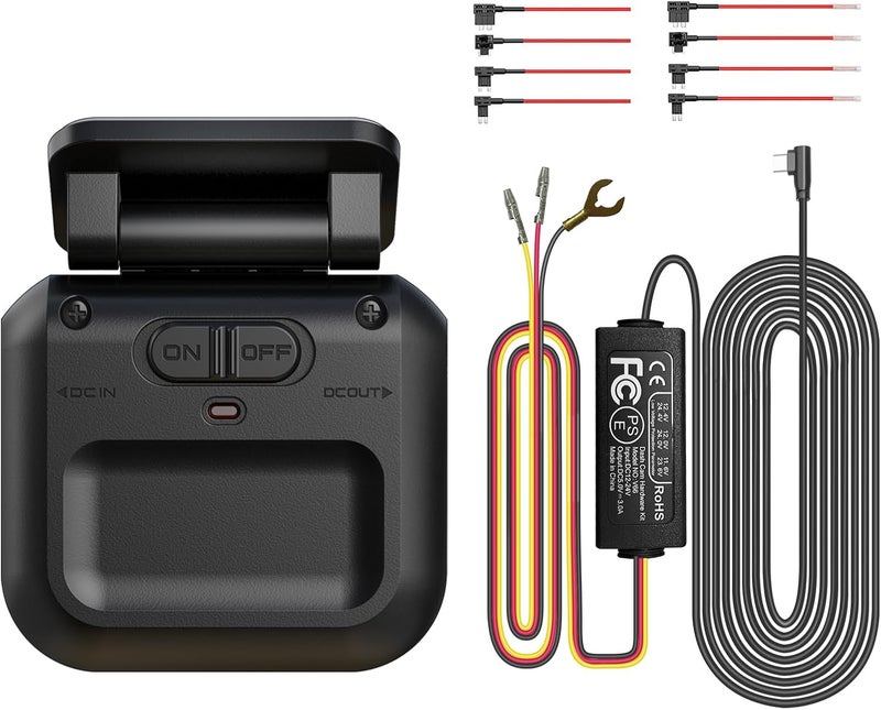 Neideso Type-C Hardwire Kit with Radar Detection for Dash Cams - Image 1