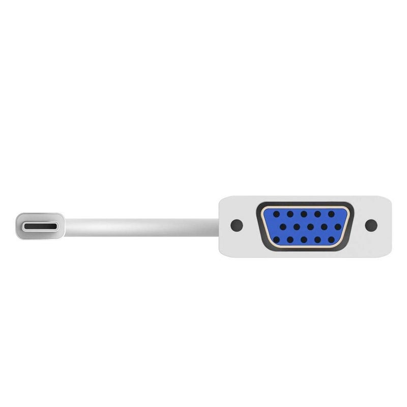 Other USB 3.1 Type C to VGA Adapter Cable (White) - Image 2