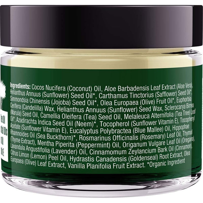 Oleavine Tea Tree Oil Balm with Neem Oil - Helps Fight Skin Irritation and Helps Soothe Dry, Itchy Skin TheraTree - Image 2