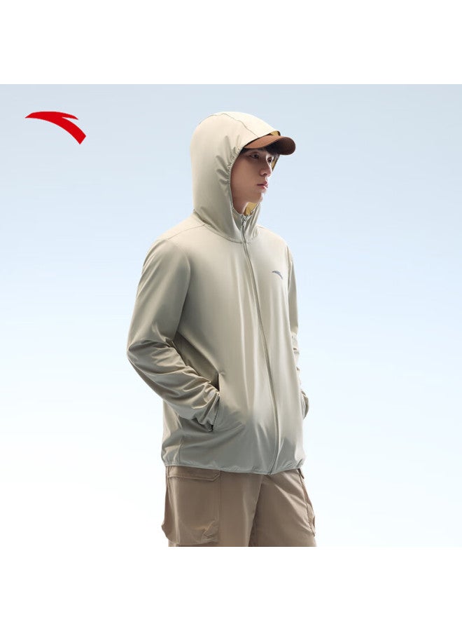 ANTA Anta Men's Summer Thin Ice Silk Upf100+ Sun Protection Fishing Shirt - Image 4