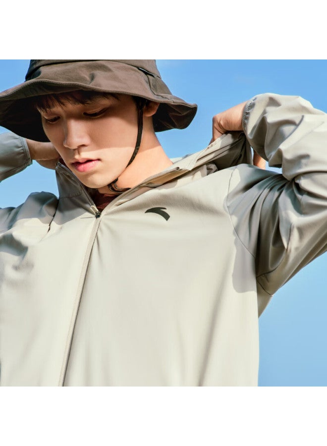 ANTA Anta Men's Summer Thin Ice Silk Upf100+ Sun Protection Fishing Shirt - Image 2