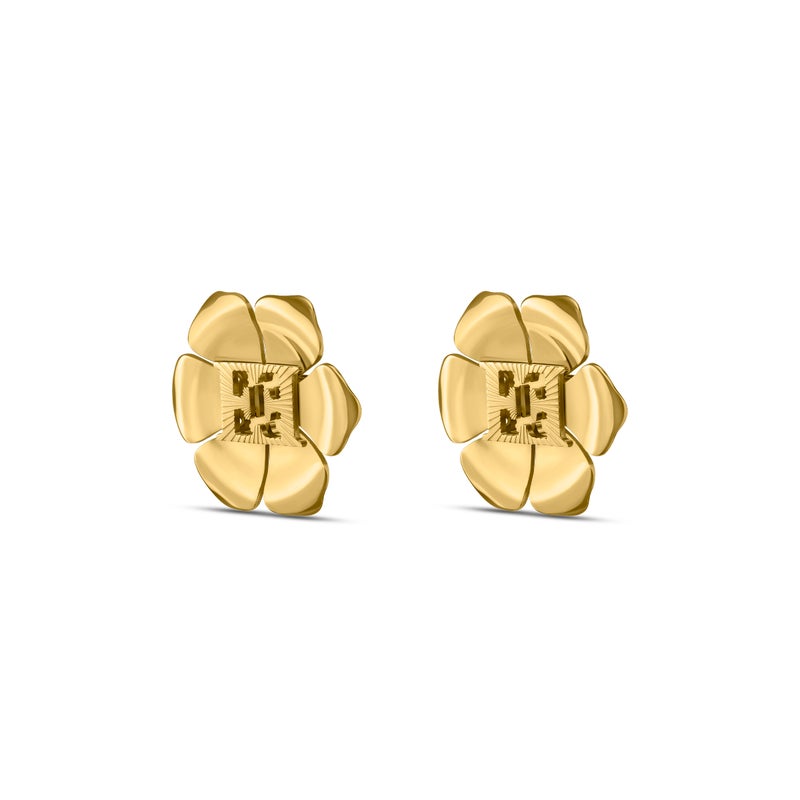 ESCADA Ava Small Flower Logo Earrings for Women - Image 2