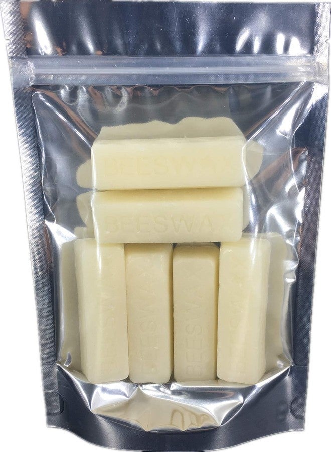 Beesworks® (6) 1oz White Beeswax Bars - Package of (6) 1oz Bars (6oz) - Cosmetic Grade. - Image 2