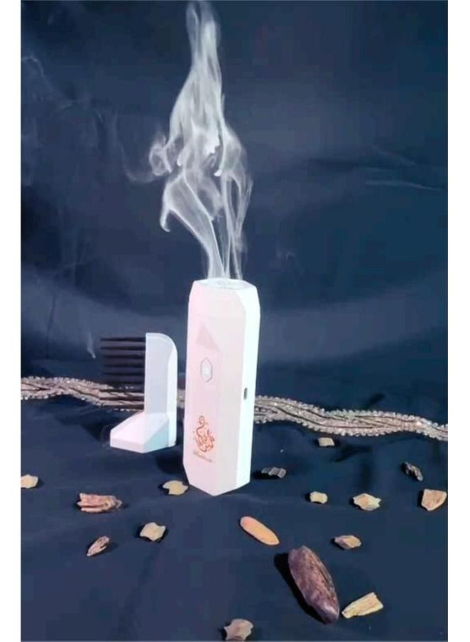 Bukhoor Electric Comb Bakhoor Incense Burner Arabic Aroma Diffuser Mini USB Rechargeable for Home Office & Car - Image 2