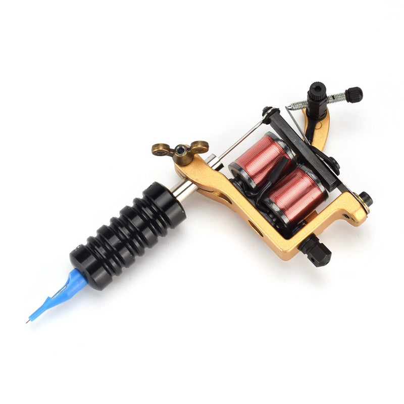 Tattoo Kit Tattoo Machine Kit 2 Rotary Tattoo Complete Shading& Lining Tools Tattoo Inks Needles Tips Grommets Tattoo Supply for Beginners& Artists - Image 2