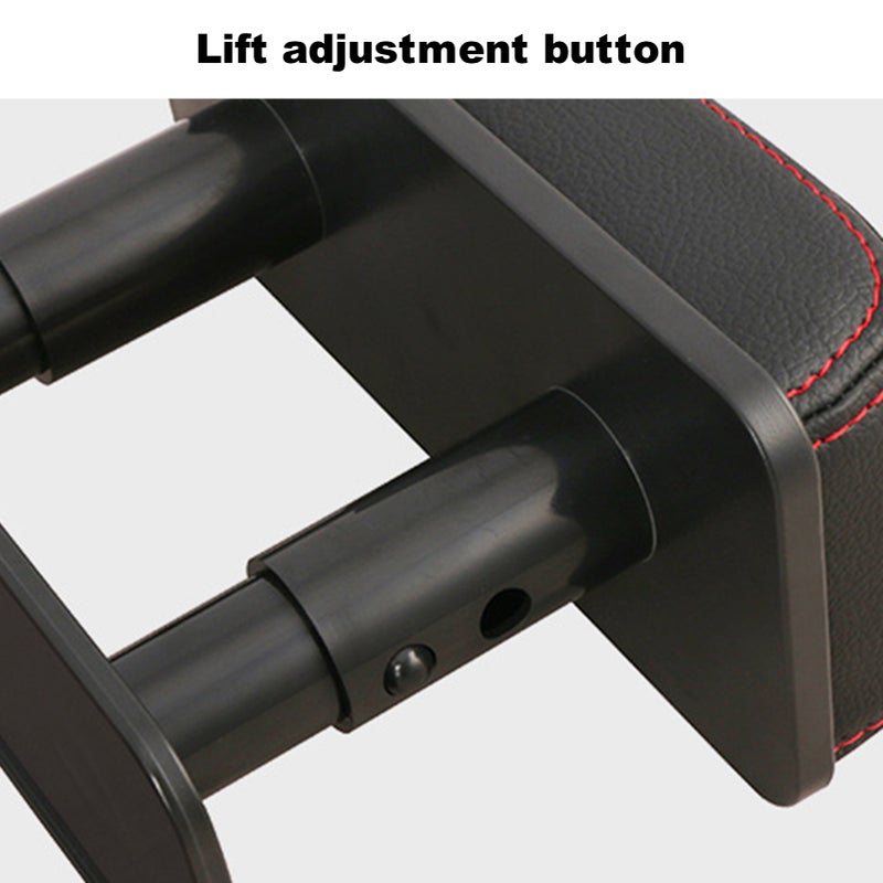 Car Armrest Left Elbow Support Leather Arm Rest Pads Adjustable Height Comfort Armrest Pad - Image 2
