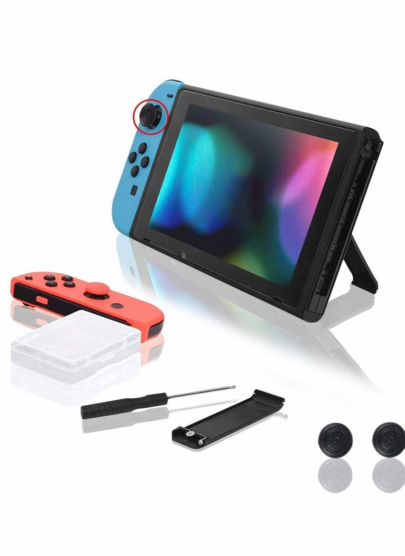 Y&D - Kickstand Back Shell Holder Bracket for Nintendo Switch Console, Replacement Repair Kit with Screwdriver - Image 1