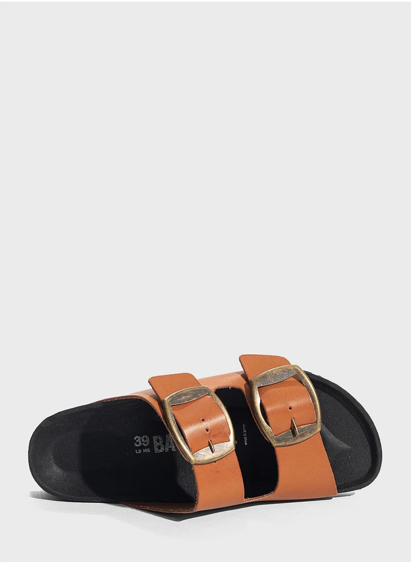 بيتون Alicante Double Strap Flat Sandals