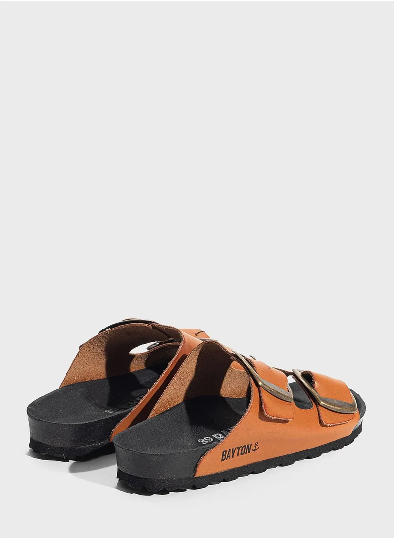 بيتون Alicante Double Strap Flat Sandals