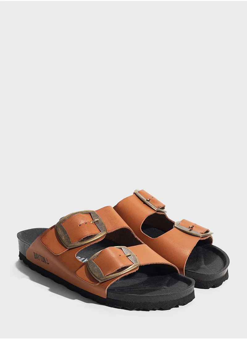 بيتون Alicante Double Strap Flat Sandals