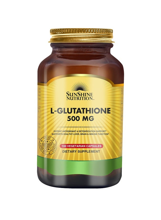 Sunshine Nutrition L-Glutathione 500MG VegCaps 100s