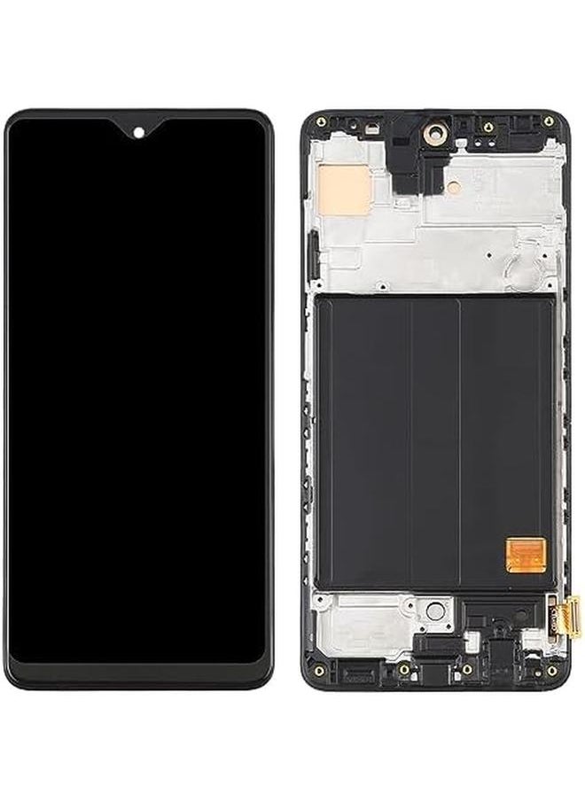 إيروريكس قطع غيار شاشة LCD ومحول رقمي من مادة Oled مجموعة كاملة مع إطار لهاتف Samsung Galaxy A51 Sm A515 6.36 بوصة طقم بديل لشاشة الهاتف المحمول اللون أسود  - Image 3