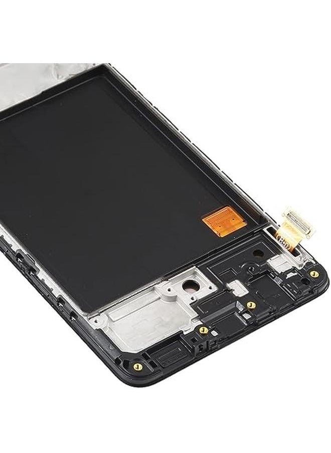 إيروريكس قطع غيار شاشة LCD ومحول رقمي من مادة Oled مجموعة كاملة مع إطار لهاتف Samsung Galaxy A51 Sm A515 6.36 بوصة طقم بديل لشاشة الهاتف المحمول اللون أسود  - Image 5