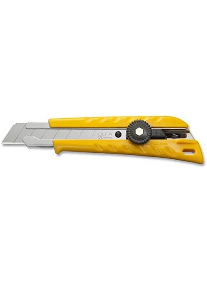 OLFA Plastic Snap Off Heavy Duty Cutter 18 Mm Width Yellow  - Image 3