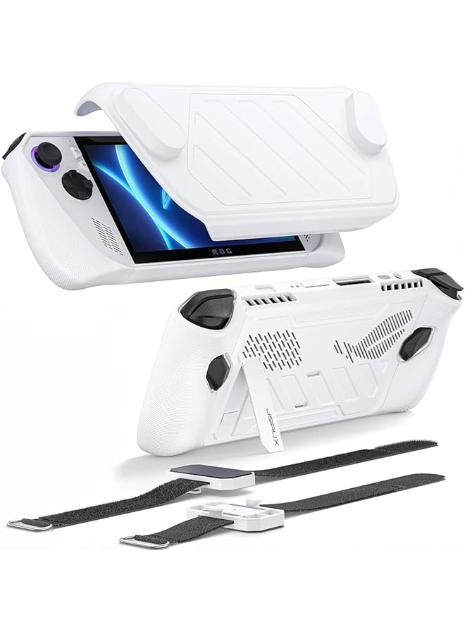 jsaux Modcase For Rog Ally Pc0109 For Rog Ally Case With Detachable Front Shell Compatible With Valve Rog Ally Accessories Include Protective Case Face Cover Metal Bracket And Strap - Image 1