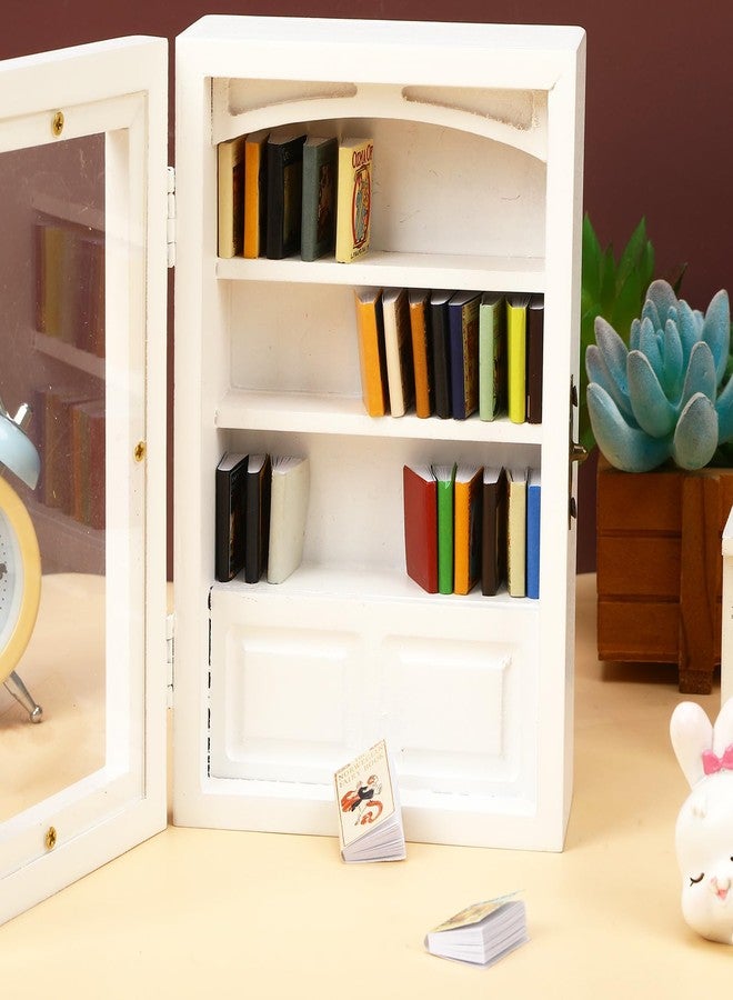 JULEASEL Mini Fairy Books, 24pcs 1:12 Scale Miniature Books, Dollhouse Books, Tiny Books for Dollhouse Accessories, Vintage Mini Bookshelf Decor, Miniatures Collectors - Image 5