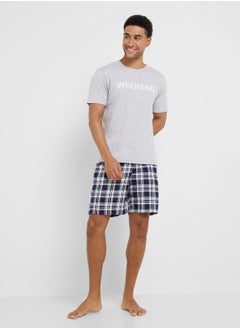 Seventy Five Nightwear T-Shirt & Shorts Sets  - Image 1