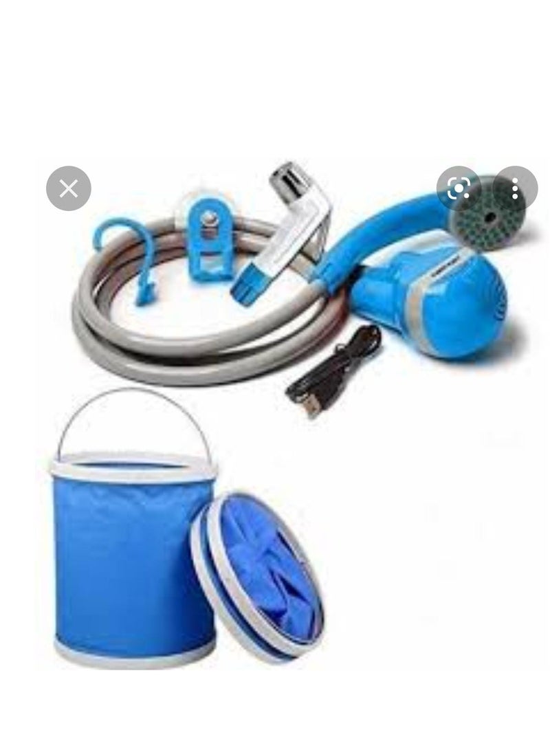 BAIG Surf Rinse Kit Electric Rechargeable Beach Shower Pump Battery-Powered Portable Camping Shower - Image 5