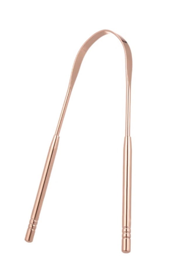 CLAIR Oral Care Tongue Cleaner Copper 13 x 6cm - Image 1