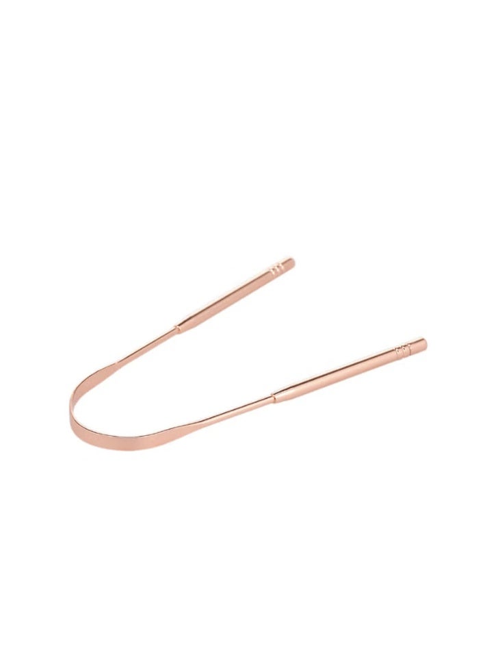 CLAIR Oral Care Tongue Cleaner Copper 13 x 6cm - Image 2