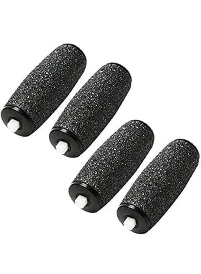 4 Pcs Extra Coarse Replacement Roller Heads For Electronic Foot Files Hard Skin Removal - Image 1