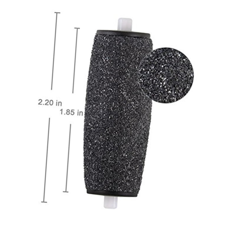 4 Pcs Extra Coarse Replacement Roller Heads For Electronic Foot Files Hard Skin Removal - Image 3