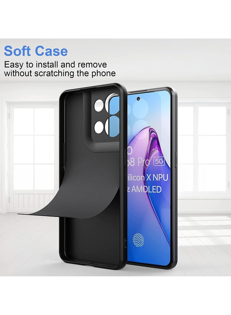 Oppo Reno 8 Pro 5G/Reno8 Pro 5G Case, Silicone Shockproof Phone Case with 【Soft Anti-Scratch Microfiber Lining】 for OPPO Reno 8 Pro 5G 2022 - Image 5