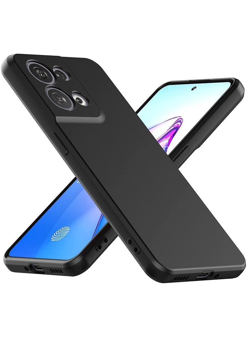 Oppo Reno 8 Pro 5G/Reno8 Pro 5G Case, Silicone Shockproof Phone Case with 【Soft Anti-Scratch Microfiber Lining】 for OPPO Reno 8 Pro 5G 2022 - Image 1