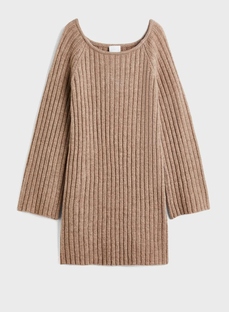 H&M Ribbed Knit Dress