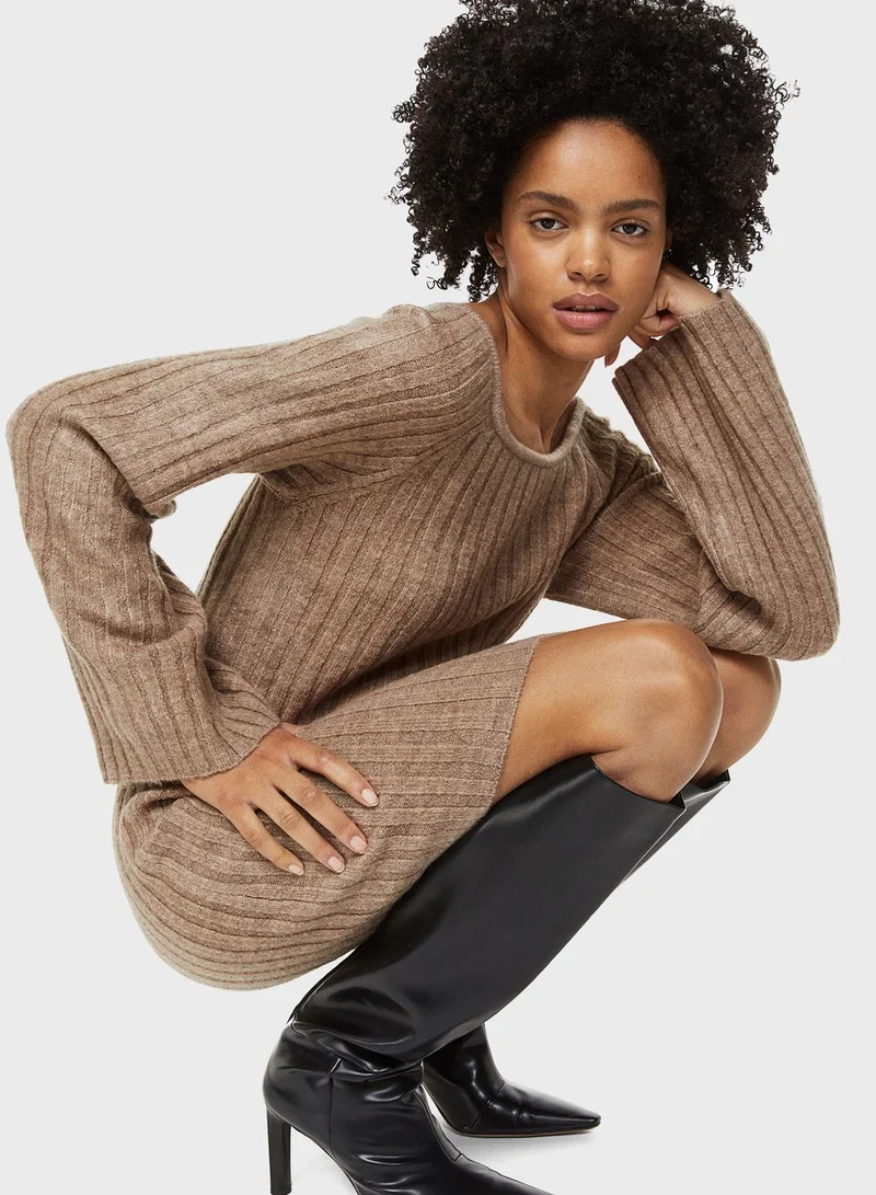 H&M Ribbed Knit Dress
